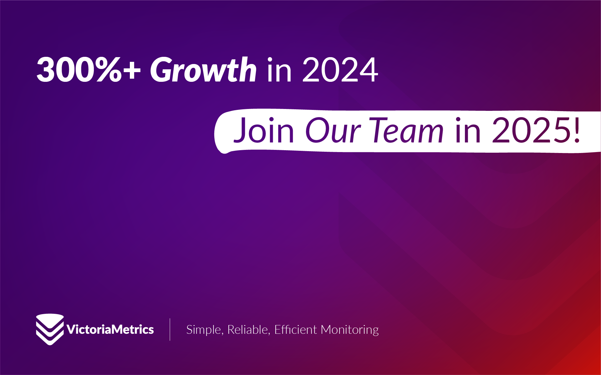 300%+ Growth in 2024: Join Our Team in 2025!