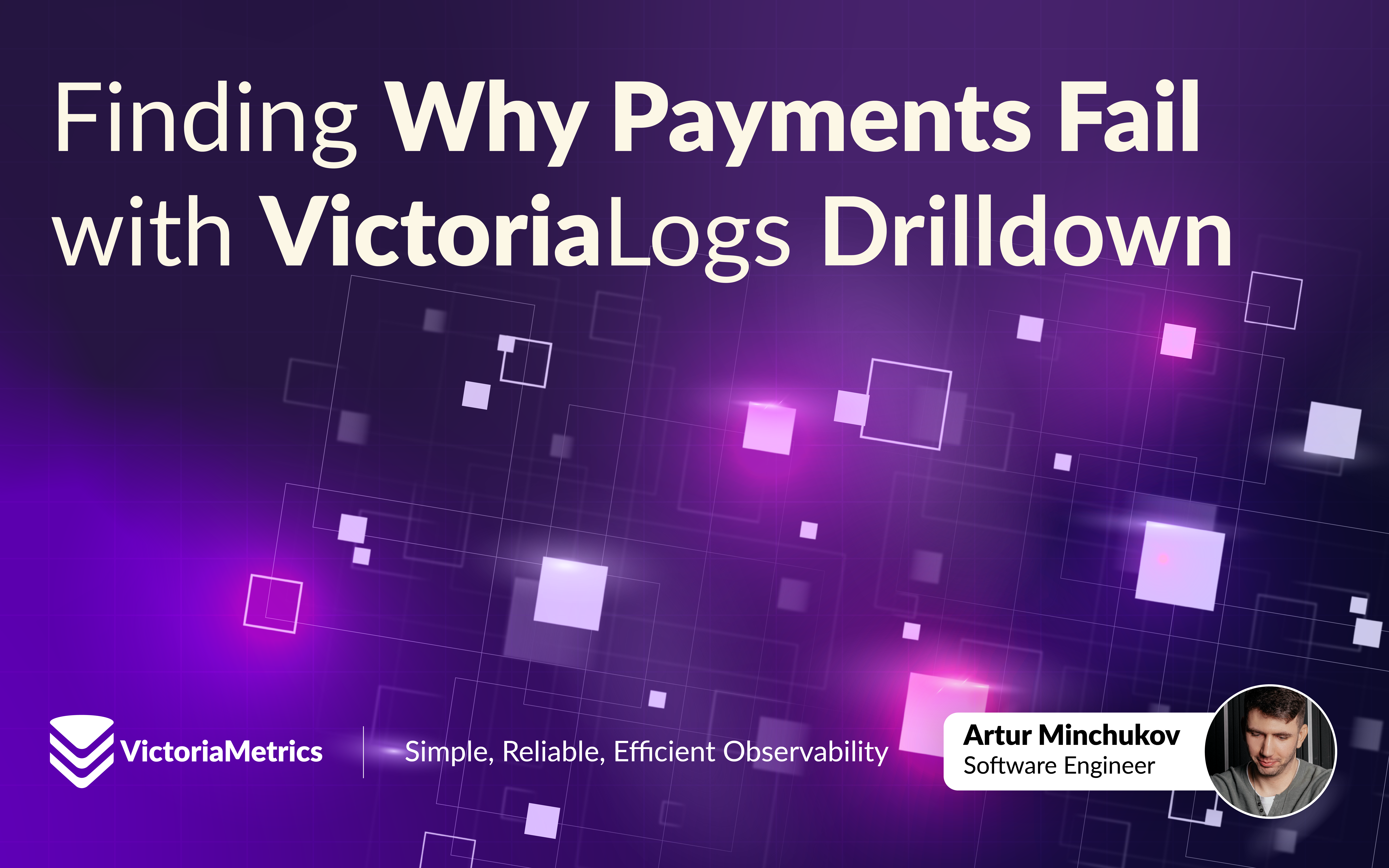 Finding Why Payments Fail with VictoriaLogs Drilldown
