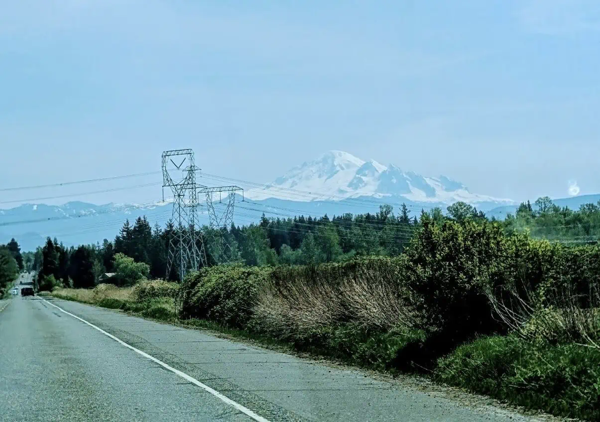 The beautiful Pacific Northwest scenery near Bellingham, WA