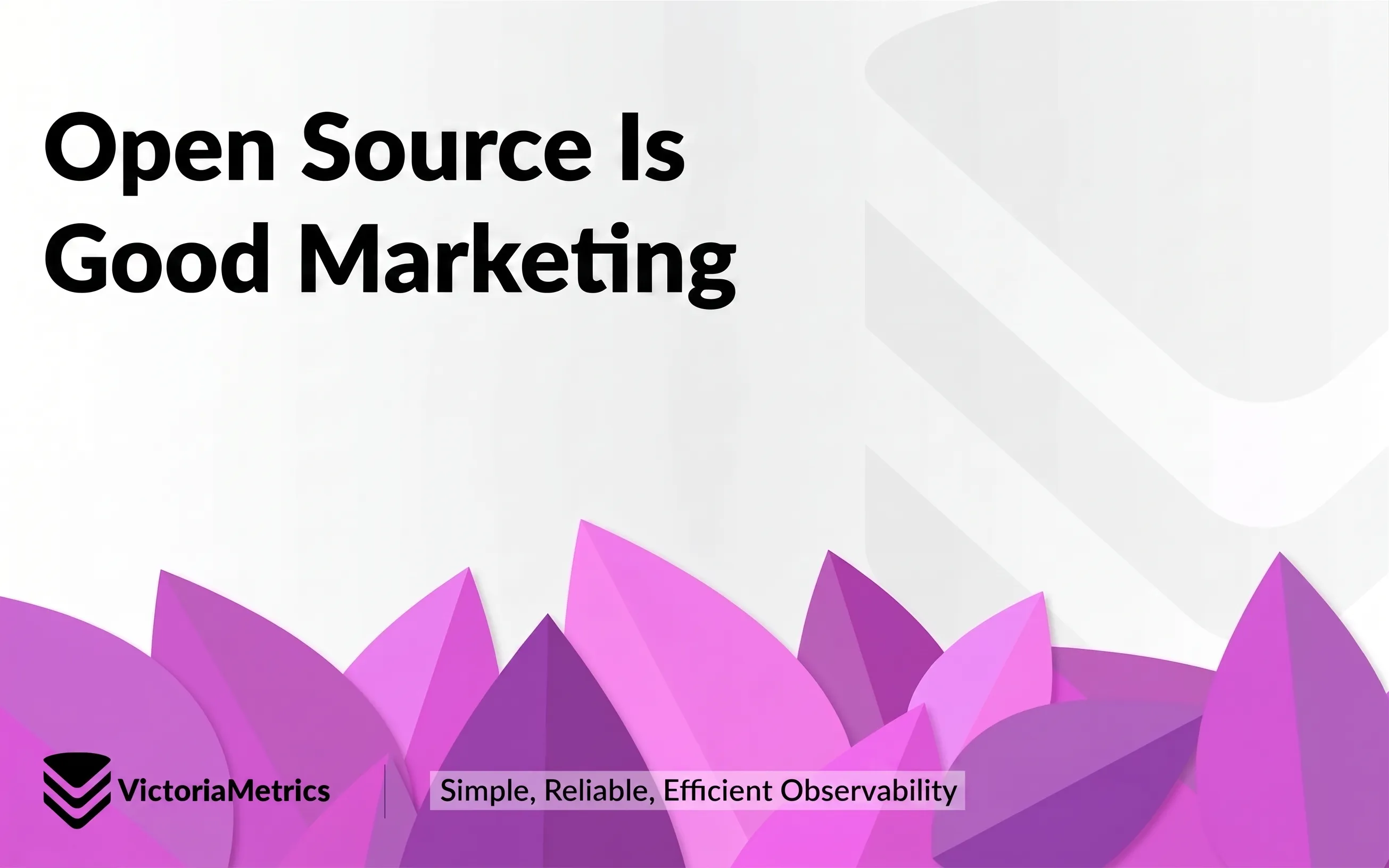 Open Source Is Good Marketing