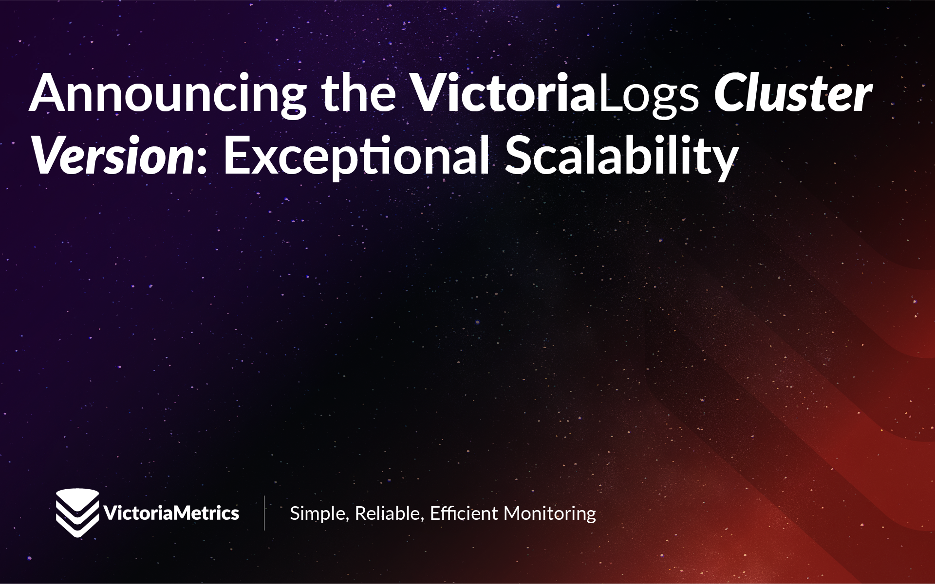 VictoriaLogs Cluster Version Now Available for Exceptional, Linear Scaling