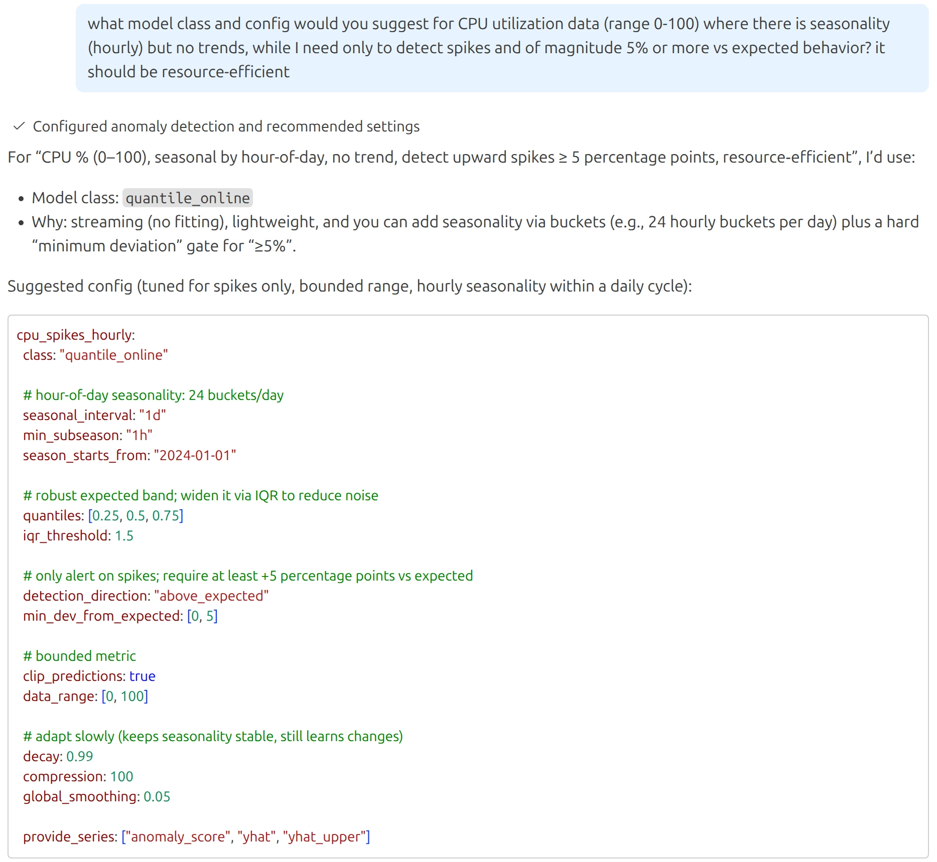 vmanomaly MCP server example interaction