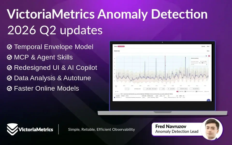 What's new in VictoriaMetrics Anomaly Detection (Q2 2026)