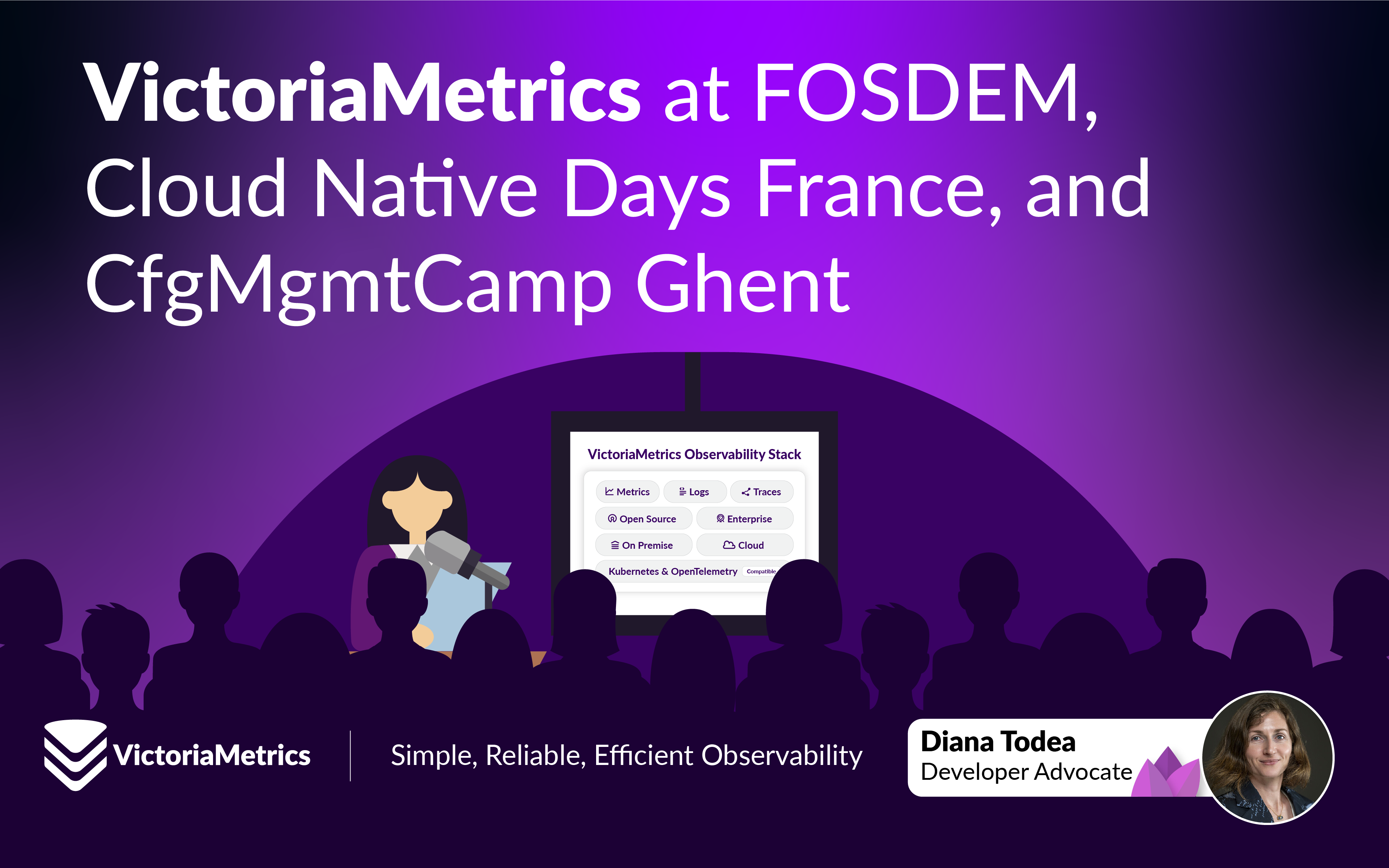 VictoriaMetrics at FOSDEM, Cloud Native Days France, and CfgMgmtCamp Ghent