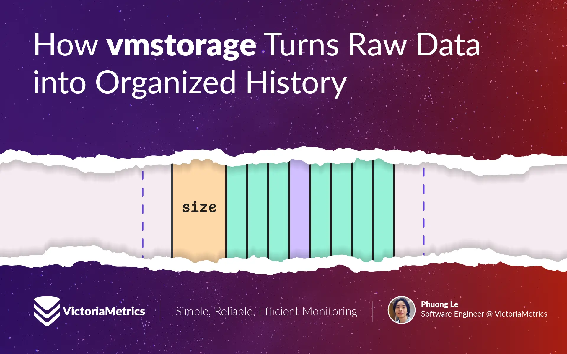 How vmstorage Turns Raw Metrics into Organized History